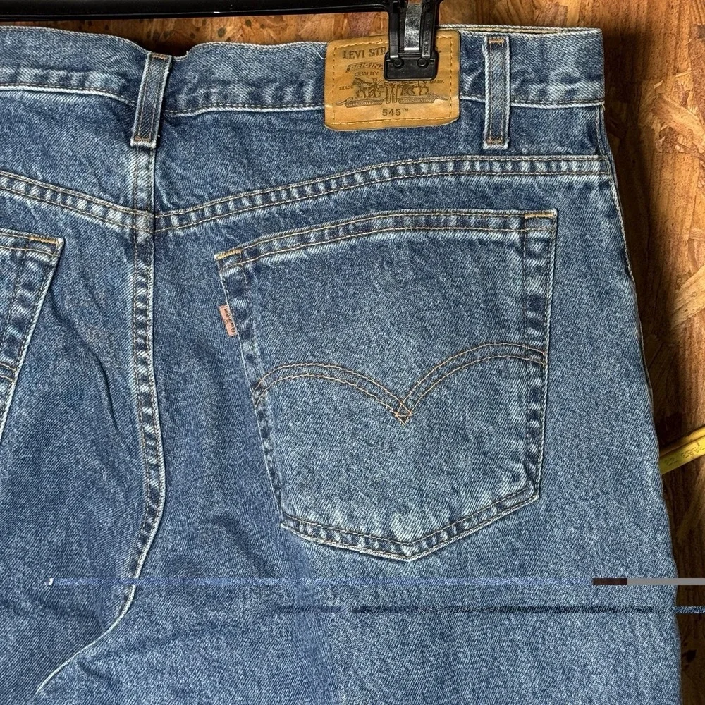 VTG Levi's Y2K 2000 Loose Fit Cotton Denim Jeans Men 40x36 Western Cowboy Basics